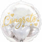 Congrats With Hearts 3D Insiders Jumbo Balloon