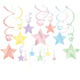 Pastel Shooting Stars Mega Value Pack Swirls