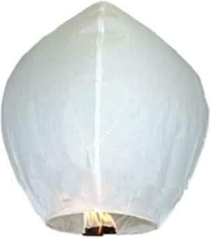White Flying Sky Lantern