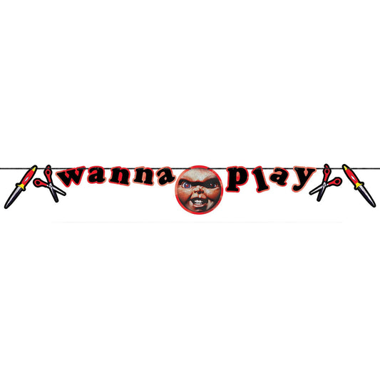 Child's Play Chucky Horror Banner