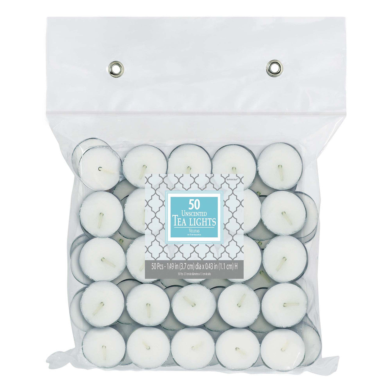 pack of 50 tea lights