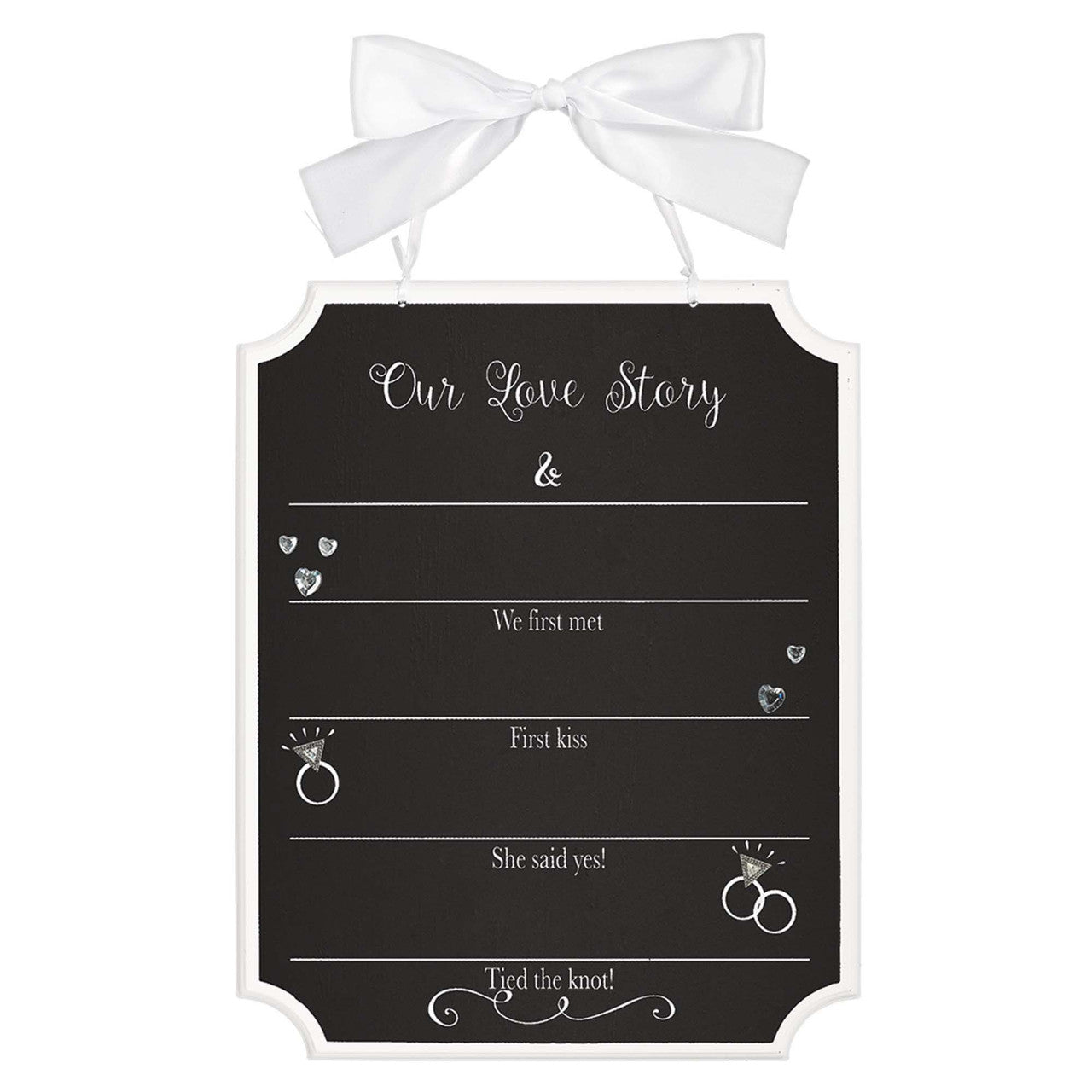 Our Love Story Wedding Decor Sign