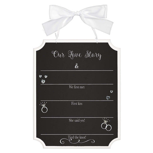 Our Love Story Wedding Decor Sign