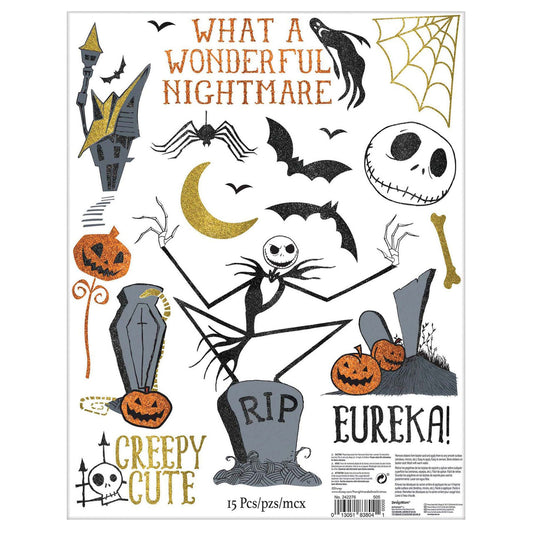 Nightmare Before Christmas Window Stickers