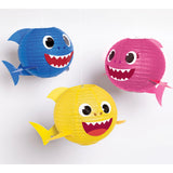 baby shark party lanterns