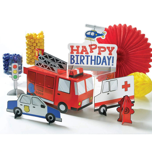 First Responders Party Table Decorating Kit