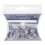 Pack of 12 engagements rings prop