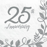 25th Anniversary Lunch Napkins