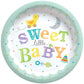 Sweet Little Baby Dessert Paper Plates