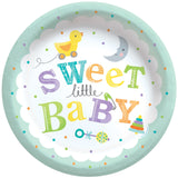 Sweet Little Baby Dessert Paper Plates