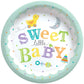 Sweet Little Baby Dinner Paper Plates
