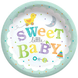 Sweet Little Baby Dinner Paper Plates