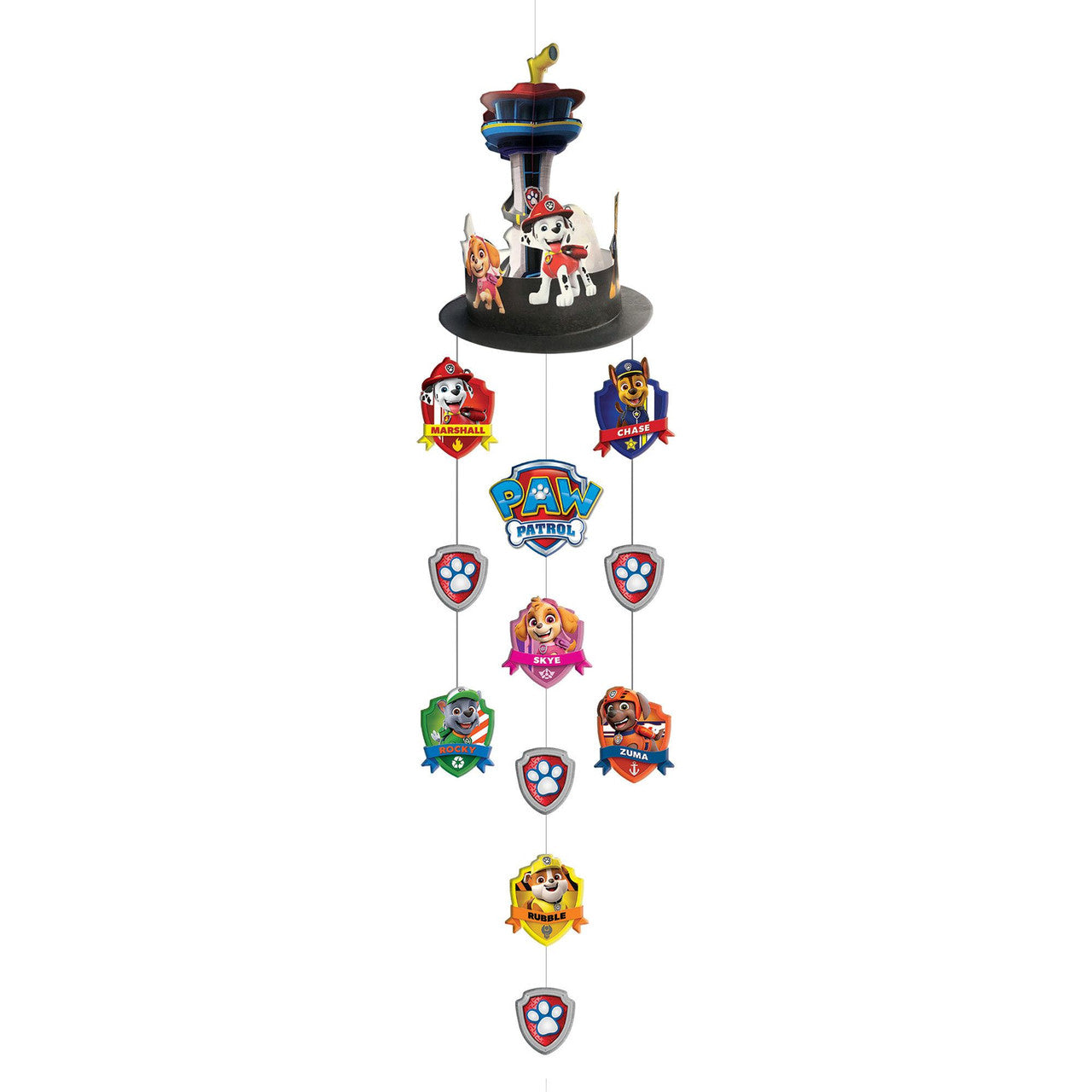 Paw Patrol Hanging Chandelier Style Decoration