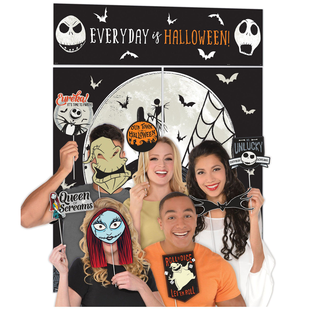 Nightmare Before Christmas Party Photo Scene Setters Kit