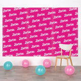 Barbie Party Backdrop