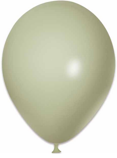 12" Avocado Green Latex Balloons 10/CT