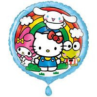 Hello Kitty & Friends 18" Round Foil Balloon