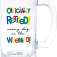 Amscan Party Supply 15OZ. Officially Retired Tankard Glass Retirement Gift