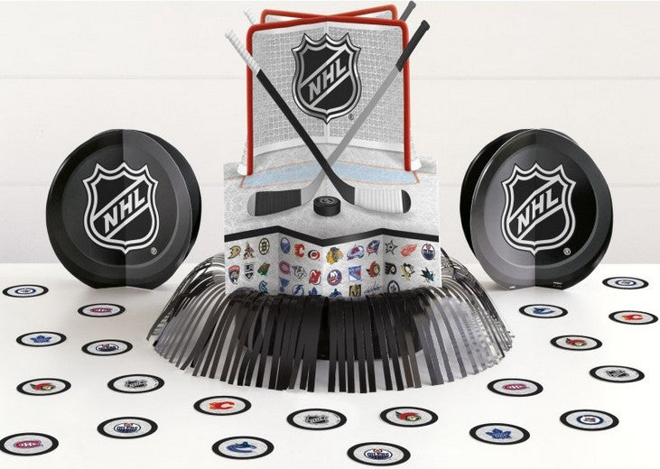 NHL Hockey Table Decorating Kit Centerpieces