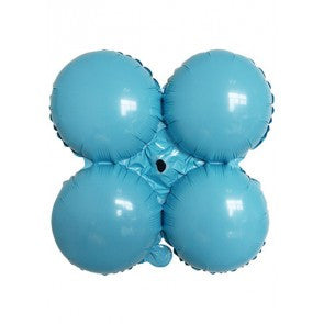 Baby Blue Quad Column Maker Balloon