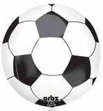 Anagram Soccer Ball Orbz 16" Foil Balloon 4 Sided