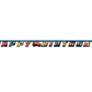 Disney Pixar Lightning McQueen jointed party banner