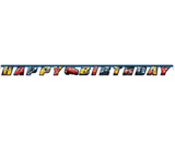 Disney Pixar Lightning McQueen jointed party banner