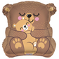 Mom Bear Foil Balloon - 18"