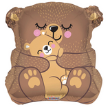 Mom Bear Foil Balloon - 18"