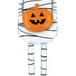 Giant Halloween Balloon Mummy Holding A Pumpkin