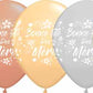 Bonne Fete Des Mere Retro Printed Latex Balloon Assorted 1/CT