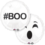 #Boo Cute Ghost Foil Balloon