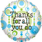 Thank You Foil Balloon