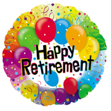 Happy Retirement Foil Balloon 18"