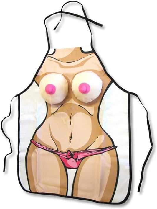Boobie Apron Funny Novelty Gag Gift