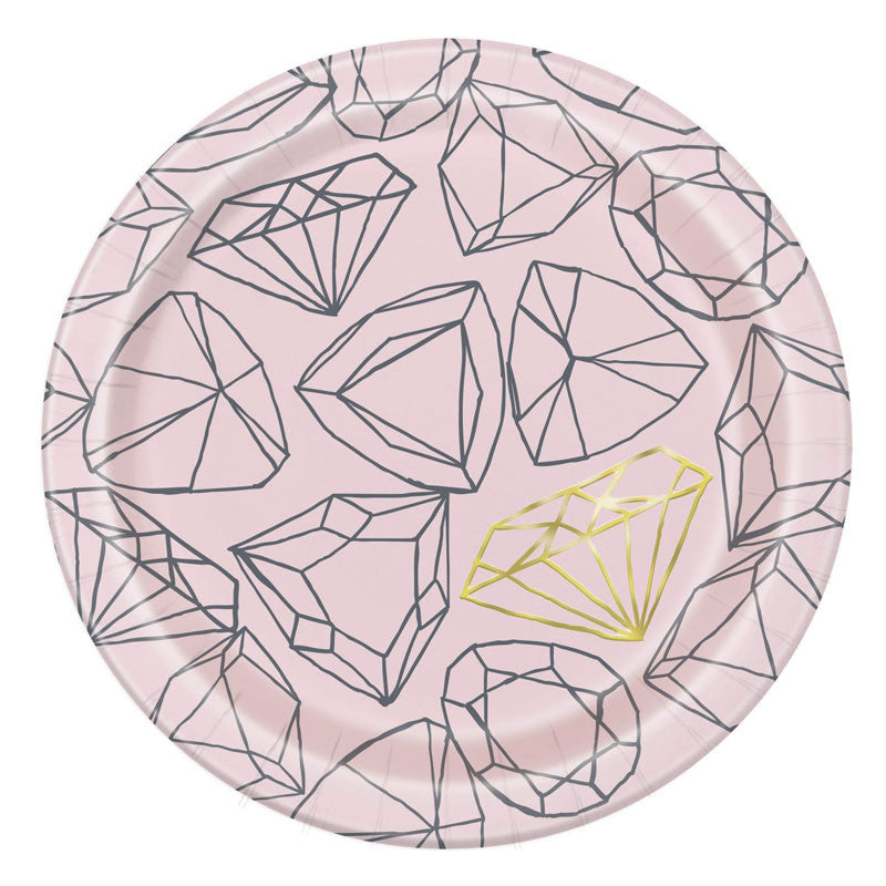 Bride to Be Paper Plate