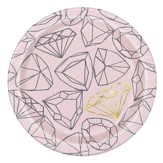 Bride to Be Paper Plate