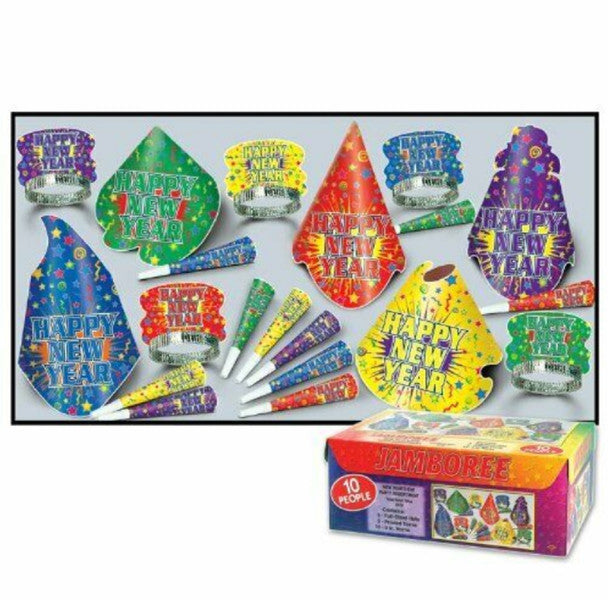 Jamboree - New - Year's - Eve - Party - Kit - For - 10 - Canada - USA -