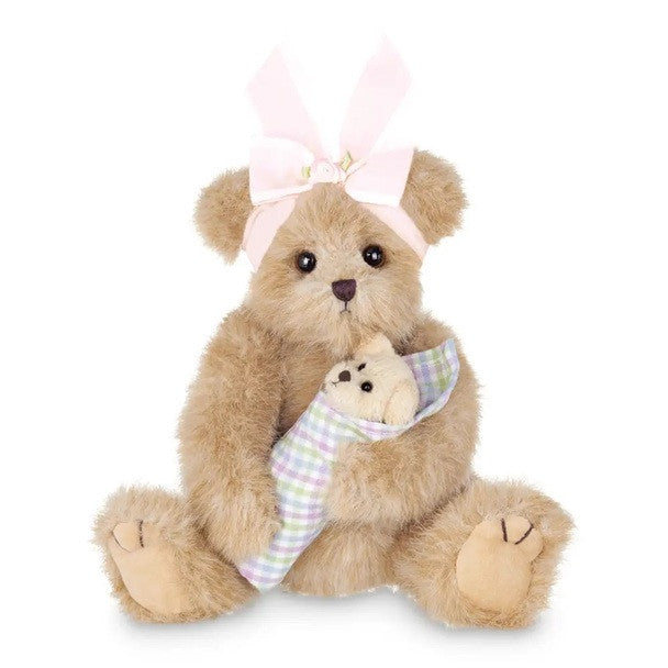 The Bearington Collection Bundle & Joy Bears Stuffed Animal Plush New Mom & Baby Gift