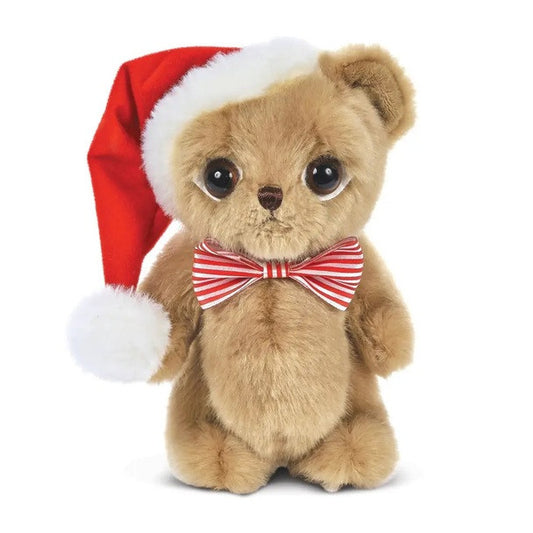 The Bearington Collection Big Head Nick The Santa Bear Stuffed Animal Plush
