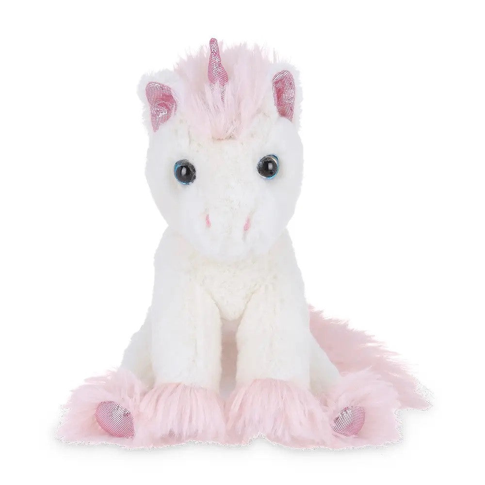 The Bearington Collection Lil' Dreamer Unicorn Stuffed Animal Plush