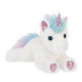 The Bearington Collection Lil' Rainbow Shimmers Unicorn Stuffed Animal Plush