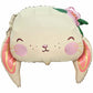 31" Jumbo Cutesie Bunny Rabbit Head Foil Balloon Party Decor