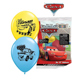 Disney Pixar Cars Lightning McQueen 12" Latex Balloons