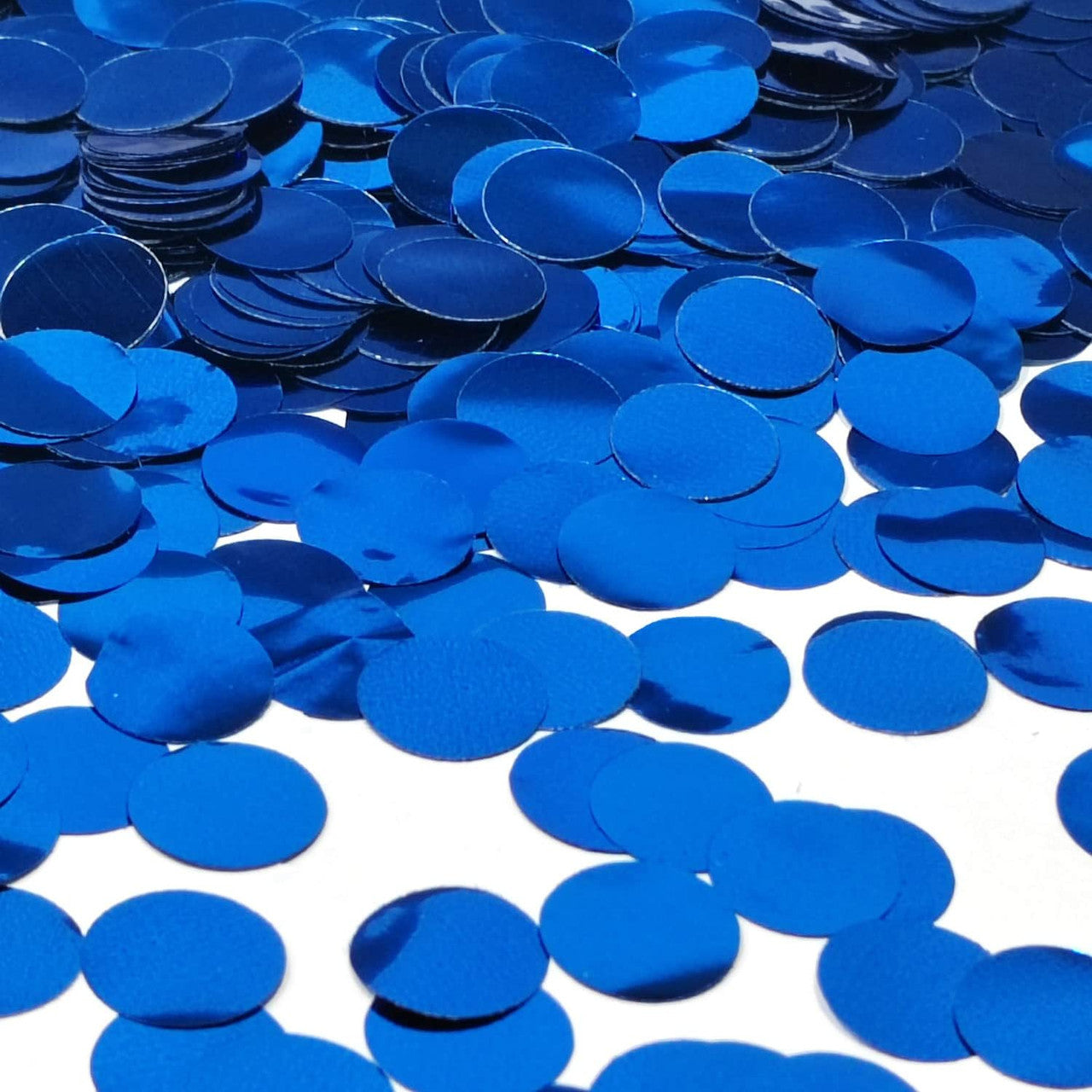 Balloon Confetti Dots 22 Grams Foil Blue 1.5 CM-Round