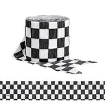 checkered flag crepe streamer