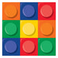 Block Party Building Bricks Small Beverage Paper Napkins Serviettes 16/ct