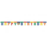 Block Party Building Bricks 'Happy Birthday' Jointed Banner 1/ct