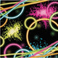 Glow Party Large Luncheon Napkins