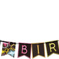 Glow Party Banner Birthday